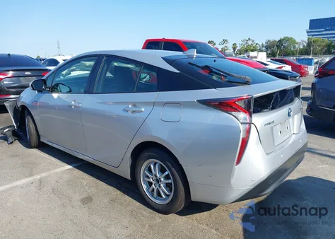 2018 Toyota Prius Two from USA, damaged, VIN JTDKBRFU3J3075826
